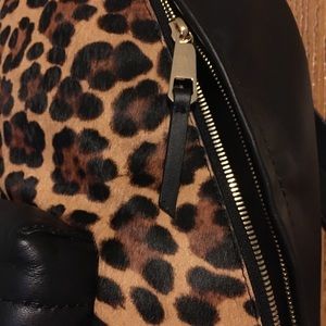 j crew leopard backpack